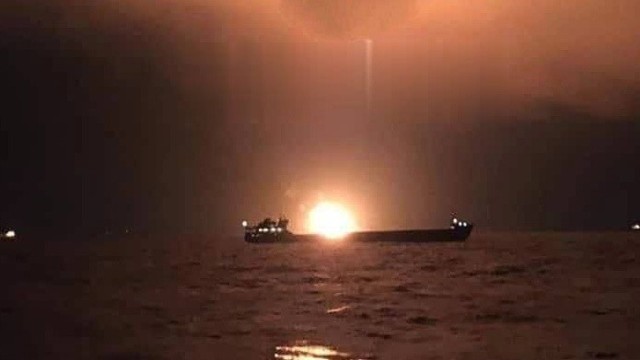 W nocy drony zaatakowały rosyjski tankowiec SIG. Statek został poważnie uszkodzony.