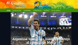 Argentyńskie media: Krzyk duszy Messiego, Argentyna pokonała swoje lęki, efekt Gago