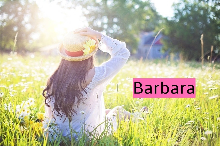 Kobiet o imieniu Barbara w naszym kraju (wg numeru PESEL)...