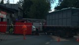 Wypadek w Bytomiu: Czołowe zderzenie w Miechowicach. Trasa DK94 zablokowana
