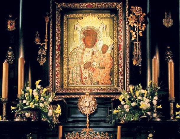Cudowny obraz Matki Boskiej Częstochowskiej na Jasnej Górze
