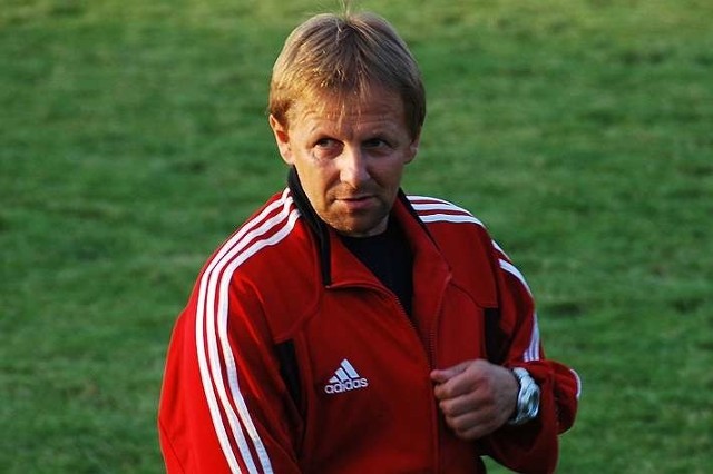 Marek Zając, trener Legii Chełmża.