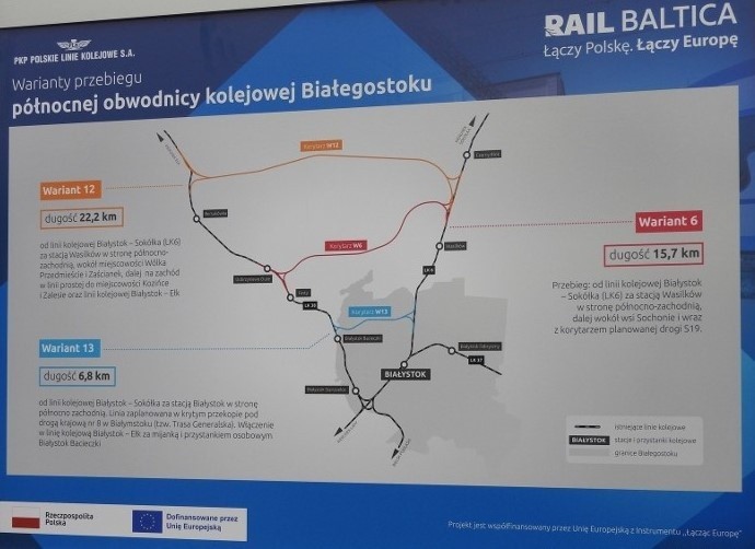 Z tych wariantów zostanie wybrany ten inwestycyjny przebiegu...