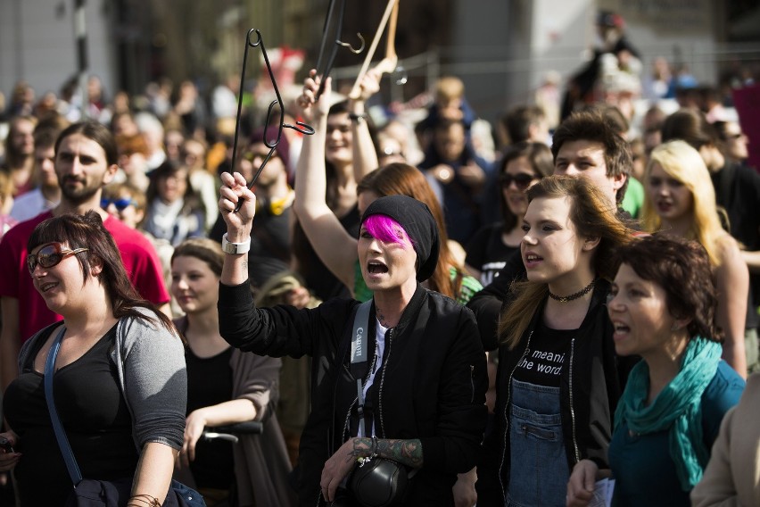 Kobiety protestują