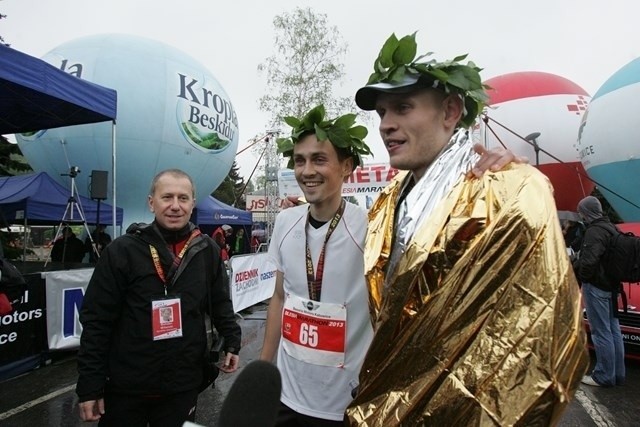 Jakub Glajcar z Wisły zwyciężył w Silesia Marathon 2013