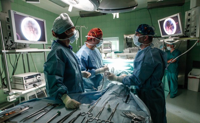 Operacja w Szpitalu Miejskim w Rzeszowie.