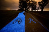 W Rzeszowie będą świecące ścieżki rowerowe? [ZDJĘCIA, WIDEO]