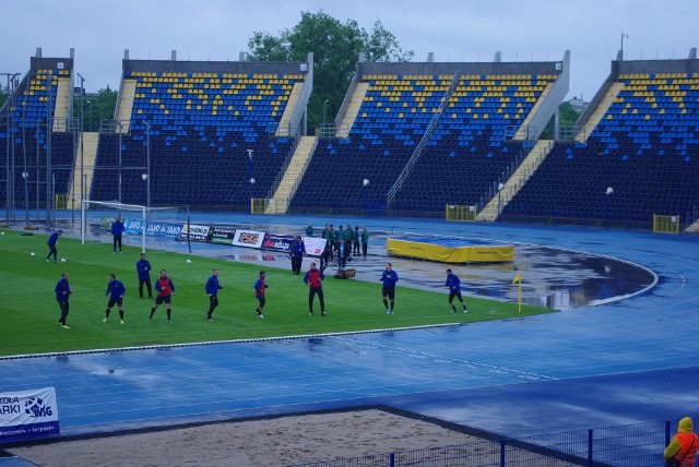 Przed meczem Zawisza Bydgoszcz - Olimpia Grudziądz.