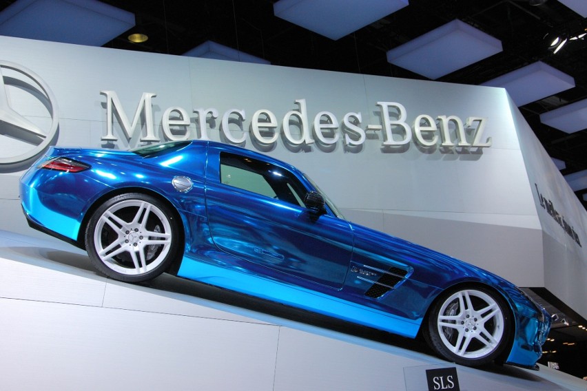 Mercedes SLS AMG Coupe Electric Drive,  Fot: Mototarget.pl