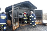 Spłonęła suszarnia drewna w Baranowie Sandomierskim