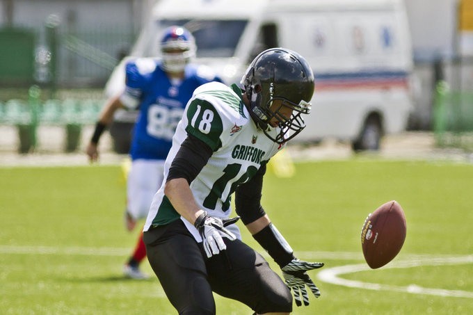 Futbol amerykański. Mecz Riders - Griffons