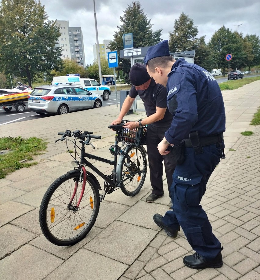 Rowery w Koszalinie pod kontrolą. Policjanci sprawdzają, czy nie są kradzione