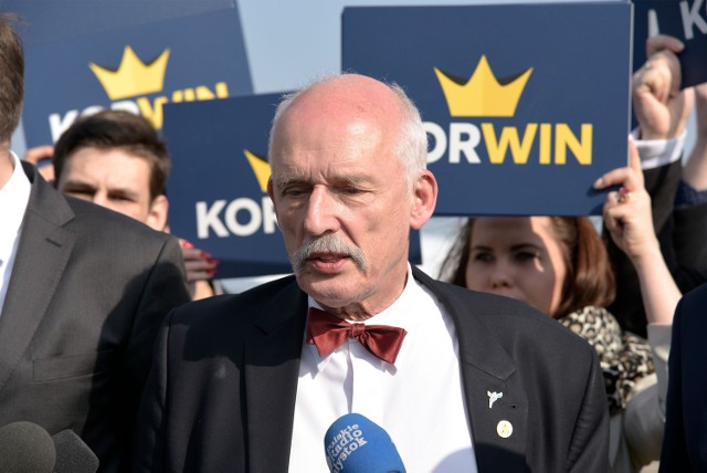 Prawybory prezydenckie 2015: Prowadzi Janusz Korwin-Mikke