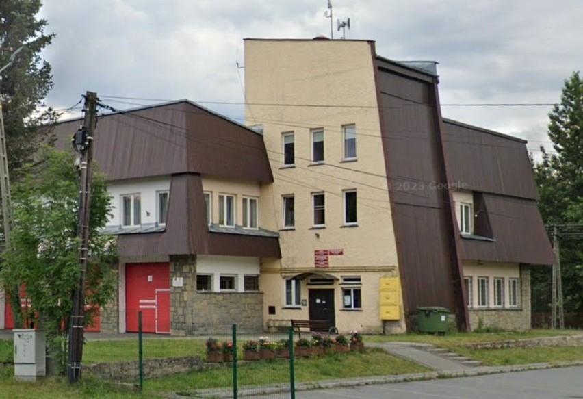 Budynek GOK w Łabowej to także siedziba miejscowej OSP