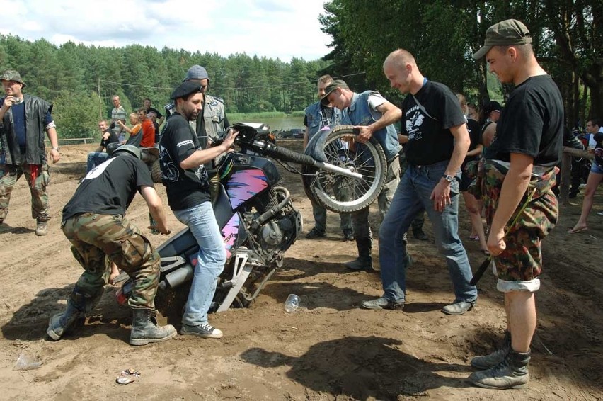 Zlot motocykli w Polanowie