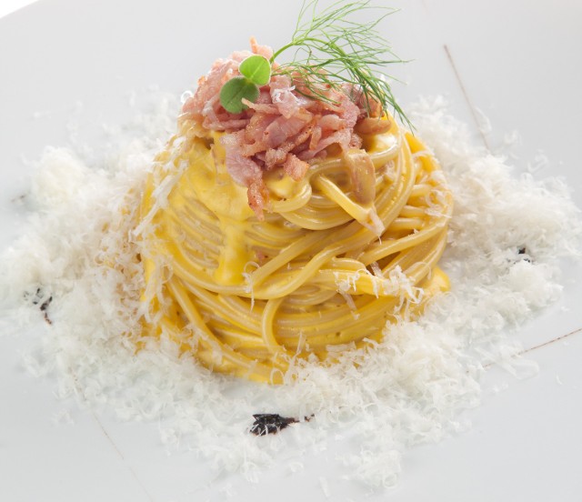 Przepis na spaghetti alla Carbonara