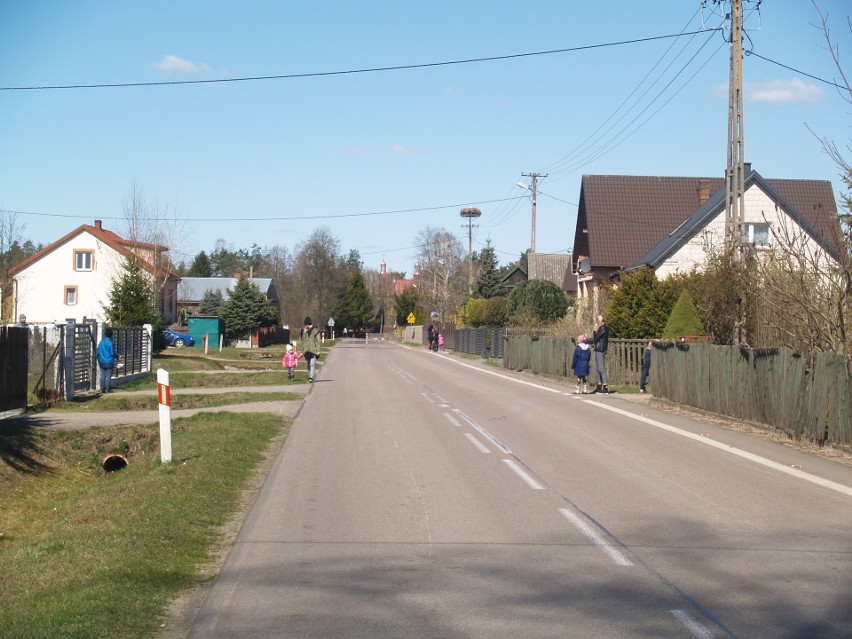 Święcenie pokarmów w parafii Dąbrówka, 11.04.2020