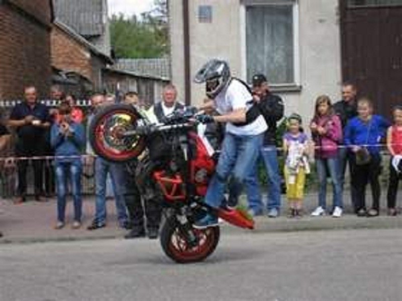 Zlot motocyklowy w Krasnosielcu.