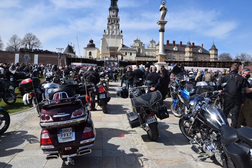 Pielgrzymka motocyklistów na Jasną Górę w Częstochowie....