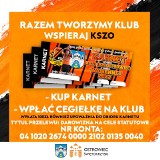 KSZO 1929 Ostrowiec zachęca kibiców do kupna karnetów. Cegiełki będą kosztowały 100 złotych. W cenie karnetu spotkania z drużyną