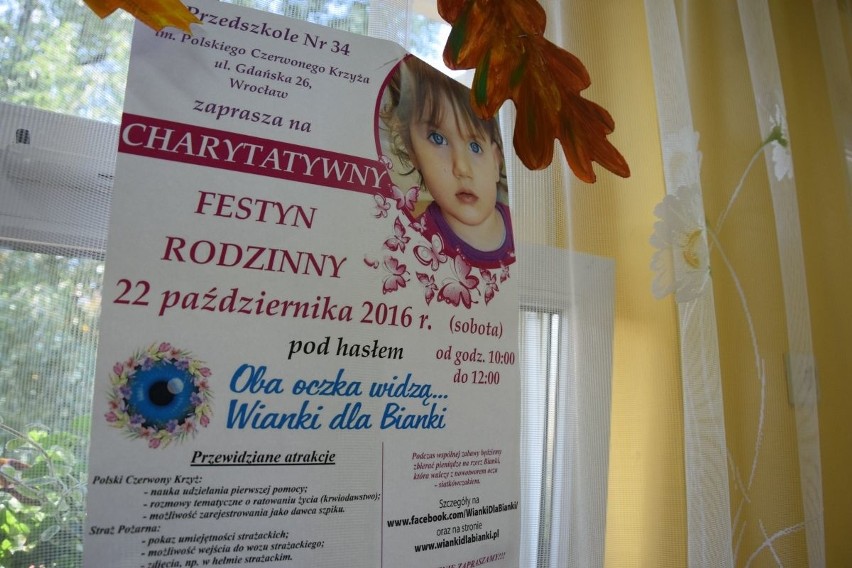 Festyn charytatywny na rzecz Bianki w przedszkolu nr 34 we...