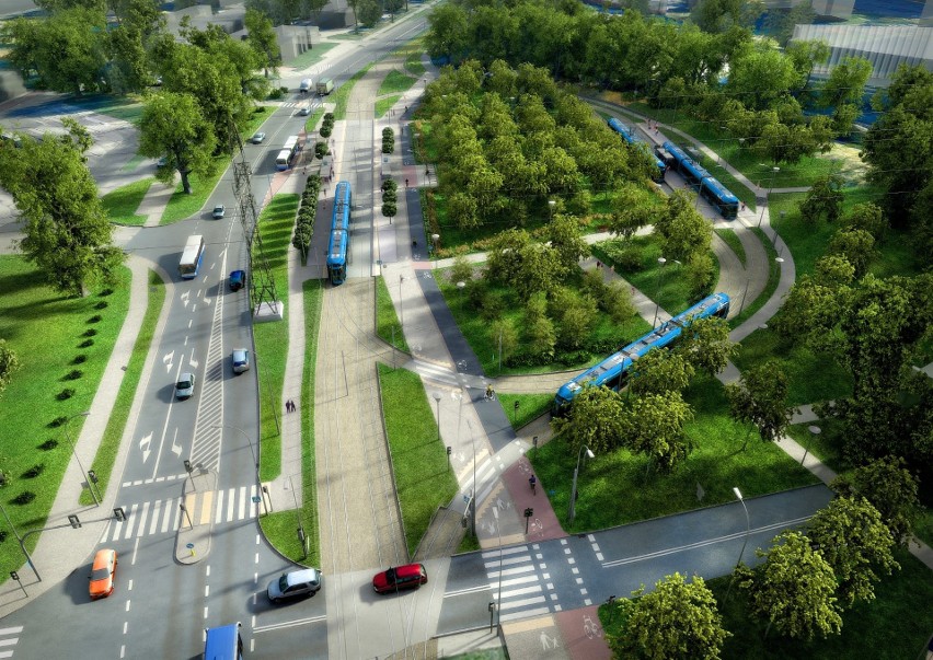 W czerwcu ma się rozpocząć budowa linii tramwajowej z ul....