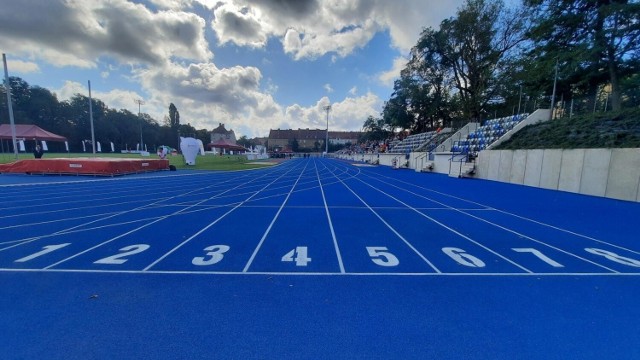 Stadion lekkoatletyczny został oddany do użytku w 2022 r.