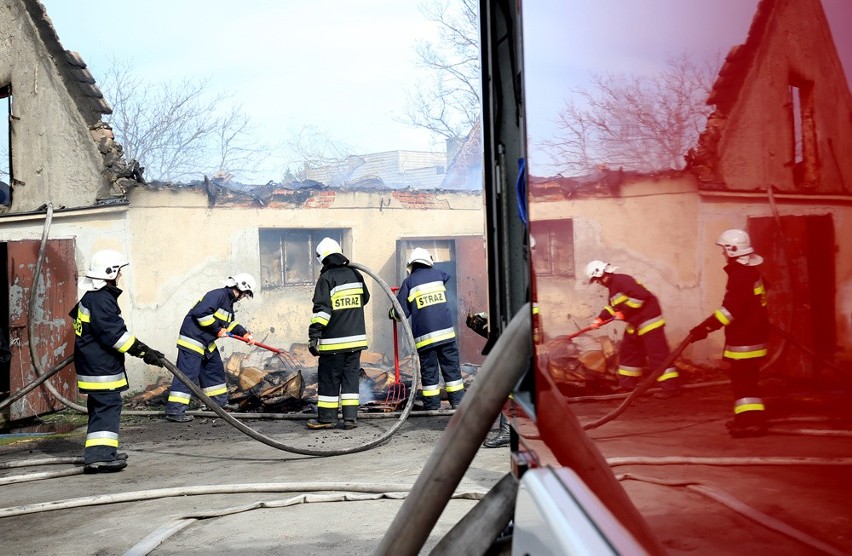 Pożar wybuchł dziś w Silnie