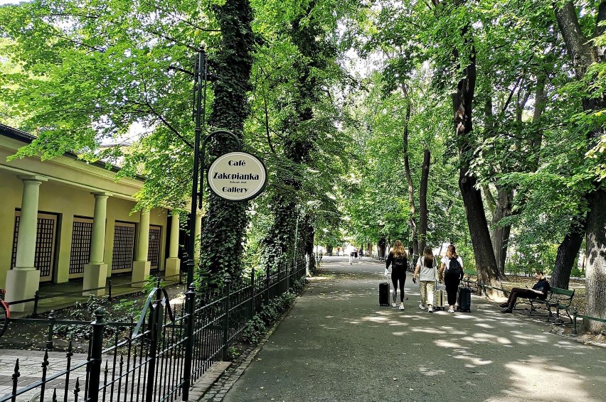 Planty to piękny park, otaczający krakowskie Stare Miasto....