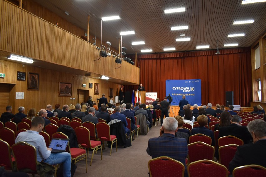 Konferencja dotycząca programu Cyfrowa Gmina w Olkuszu