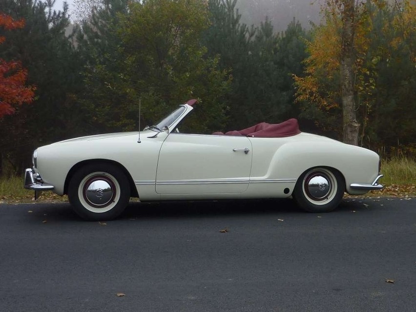 Zabytkowe pojazdy: Volkswagen Karmann Ghia Cabrio  [ZDJĘCIA]