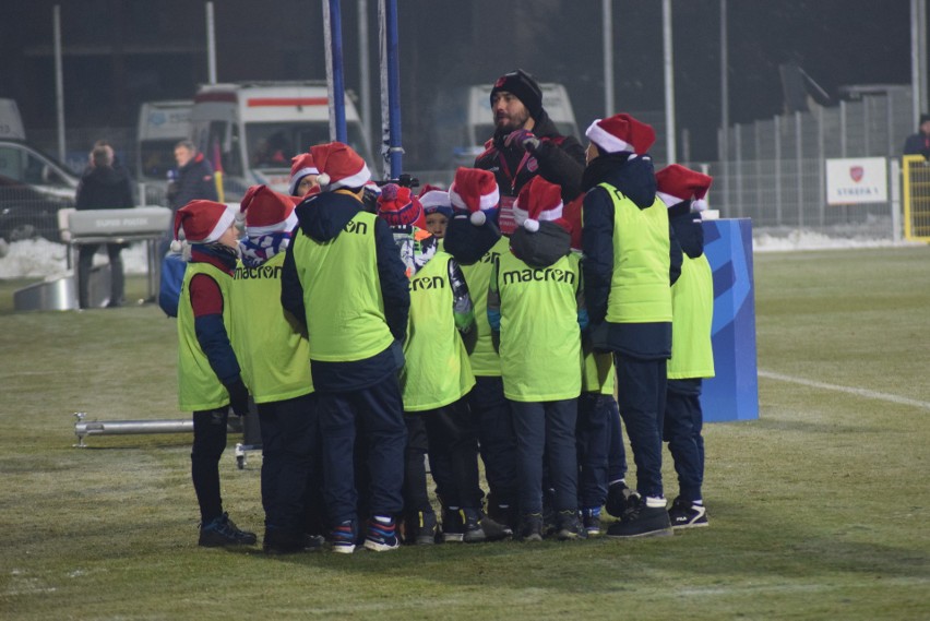 Kibice na meczu Raków Częstochowa - Piast Gliwice...