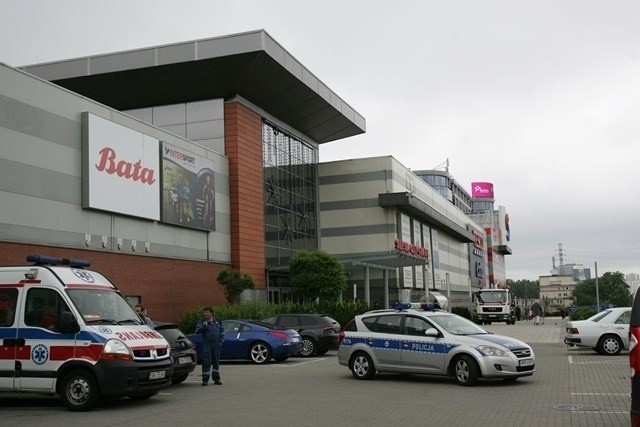 Alarm Bombowy w Silesia City Center...
