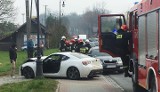 Wypadek w Nawojowej na DK 75. Ranny kierowca w szpitalu