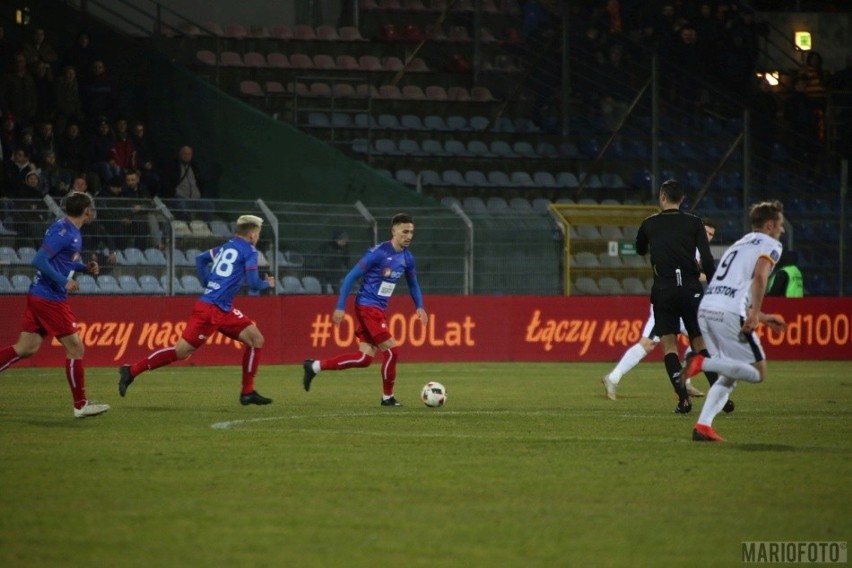 Odra Opole - Jagiellonia Białystok 0-2.