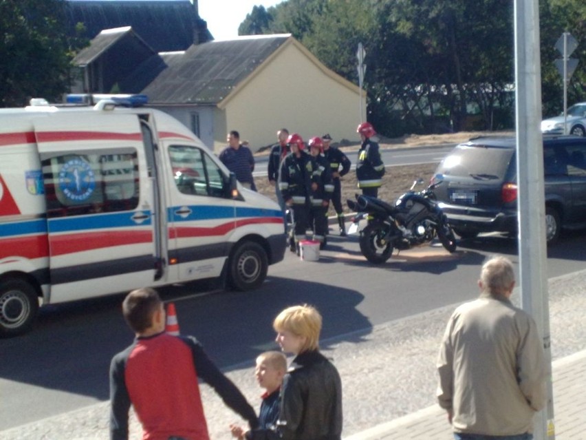 Motocyklista zderzył się z samochodem na Antoniuku (nowe fakty, zdjęcia)