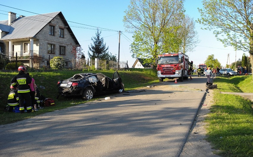 Trwa ustalanie okoliczności wypadku w Wacławicach w pow....