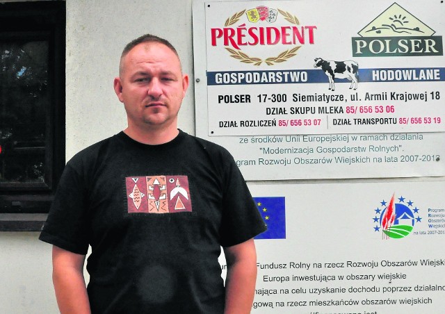 Rolnik roku 2016 - prezentacje. Tomasz PorzezińskiTomasz Porzeziński specjalizuje się w produkcji mleka