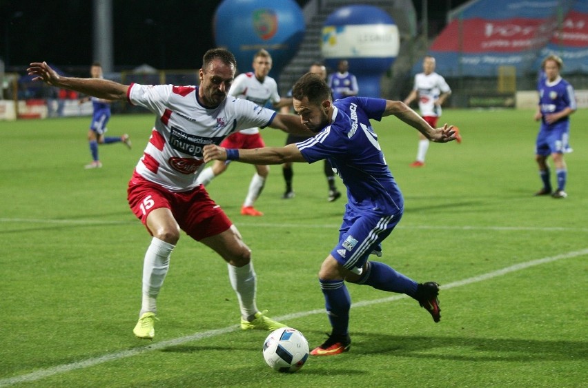 I liga: Miedź - Podbeskidzie 1:1. Punkt uratował Hiszpan