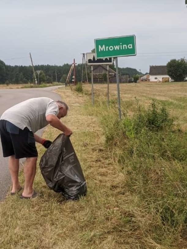 Mieszkańcy sołectwa Mrowina w gminie Kluczewsko wzięli...