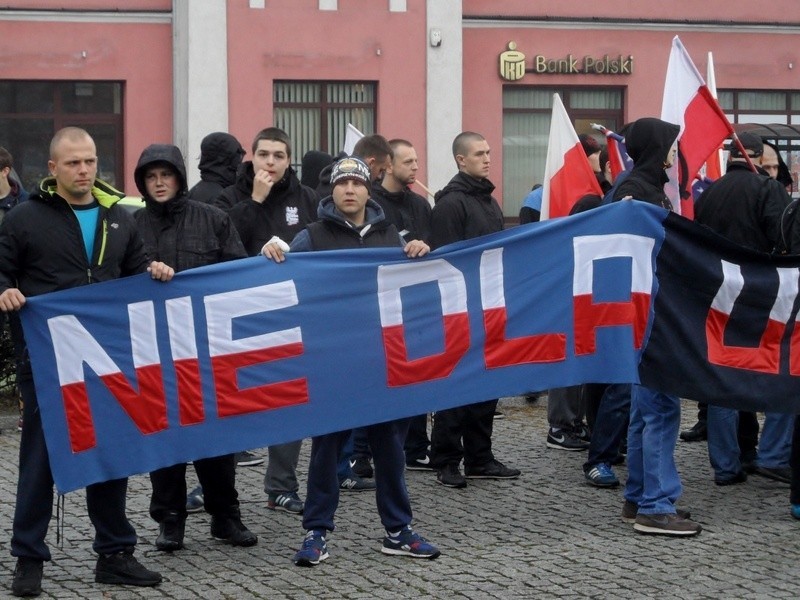 W marszu antyimigracyjnym w Częstochowie wzięło udział ponad...