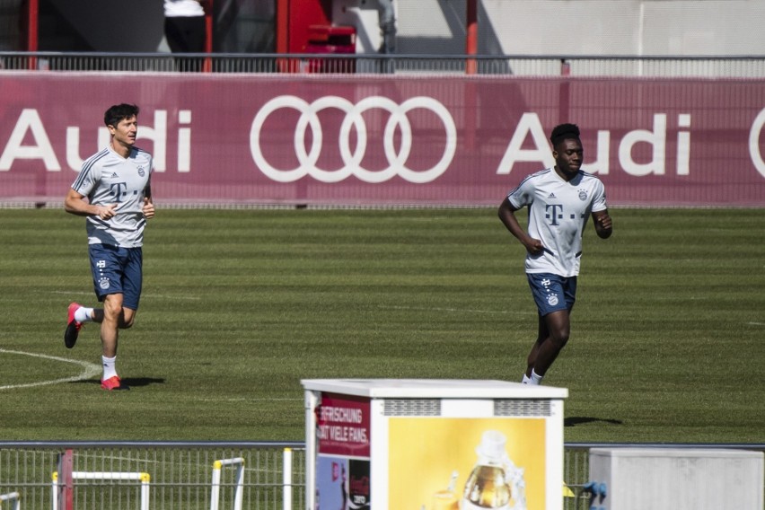 Robert Lewandowski wrócił do treningów w Bayernie Monachium