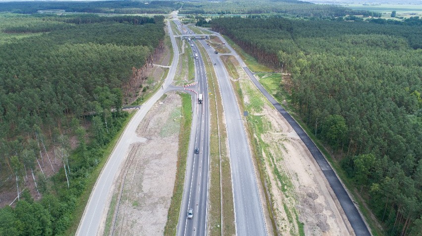 Tak pod koniec czerwca z lotu ptaka wyglądał plac budowy...