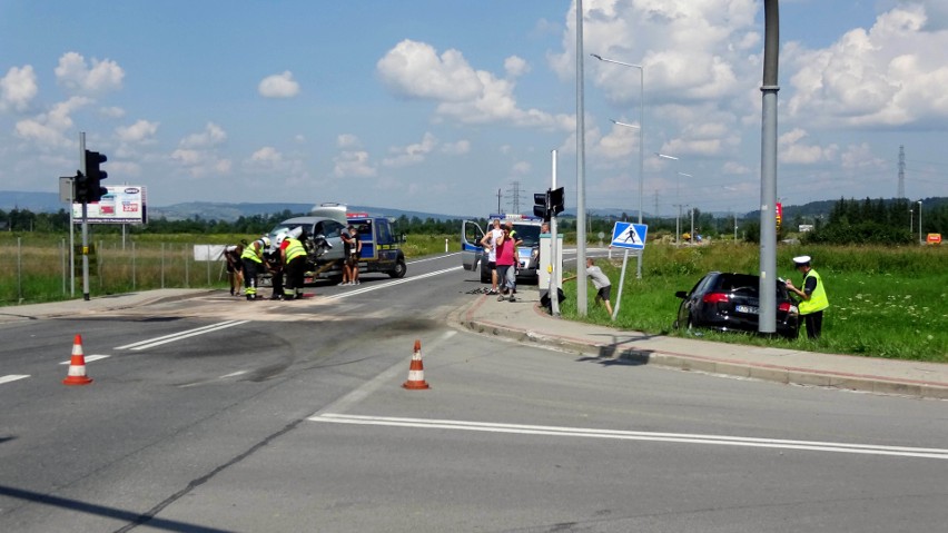 DK 87. Kolejny wypadek zablokował obwodnicę Starego Sącza