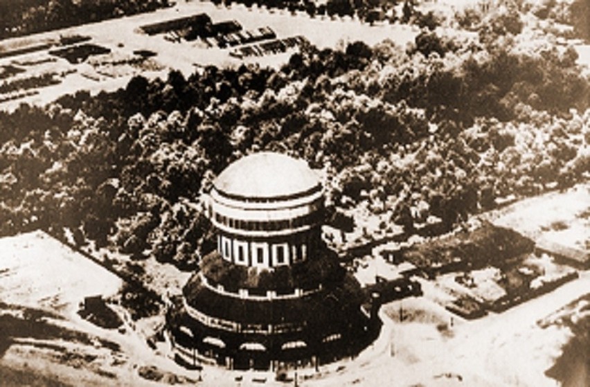 Wieża Górnośląska – fotografia lotnicza 1911 r.