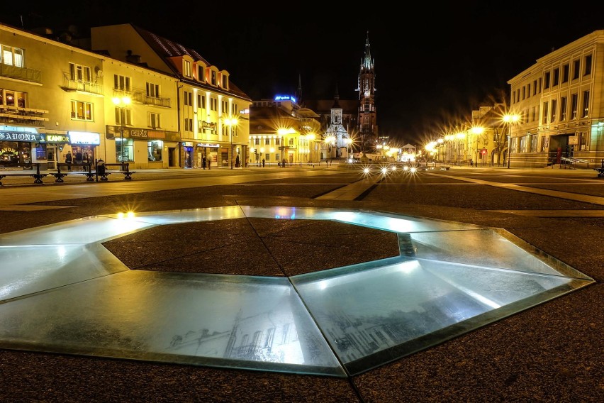 Białystok po zmroku zmienia się w magiczne miejsce. Przyślij...