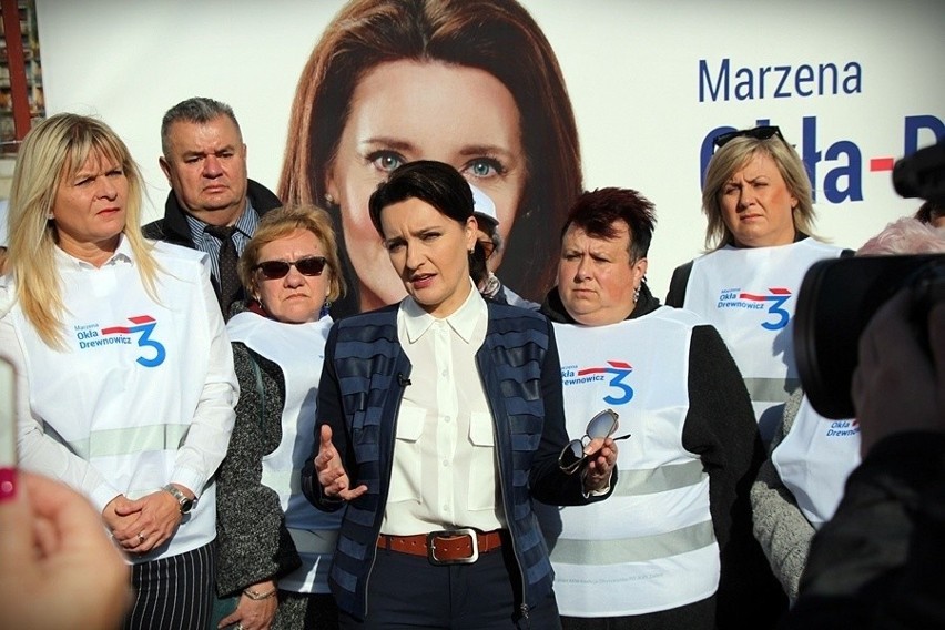 Poseł Marzena Okła-Drewnowicz finiszuje kampanię w Skarżysku-Kamiennej [ZAPIS TRANSMISJI]