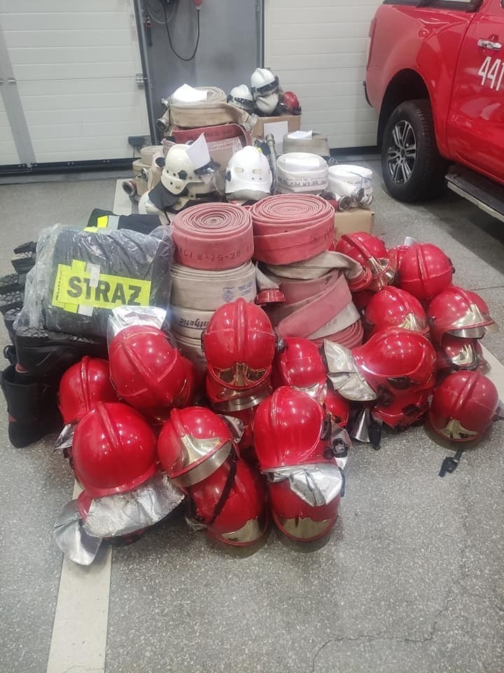 Kraśnicka straż pożarna pomaga ukraińskim strażakom. W ciągu doby zebrano sprzęt ratowniczy