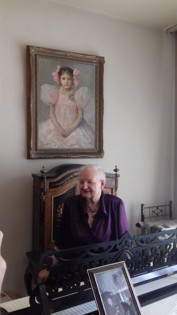 Dziewczynka z portretu, czyli odnaleziony obraz Wacława Dobrowolskiego sprzed osiemdziesięciu lat 