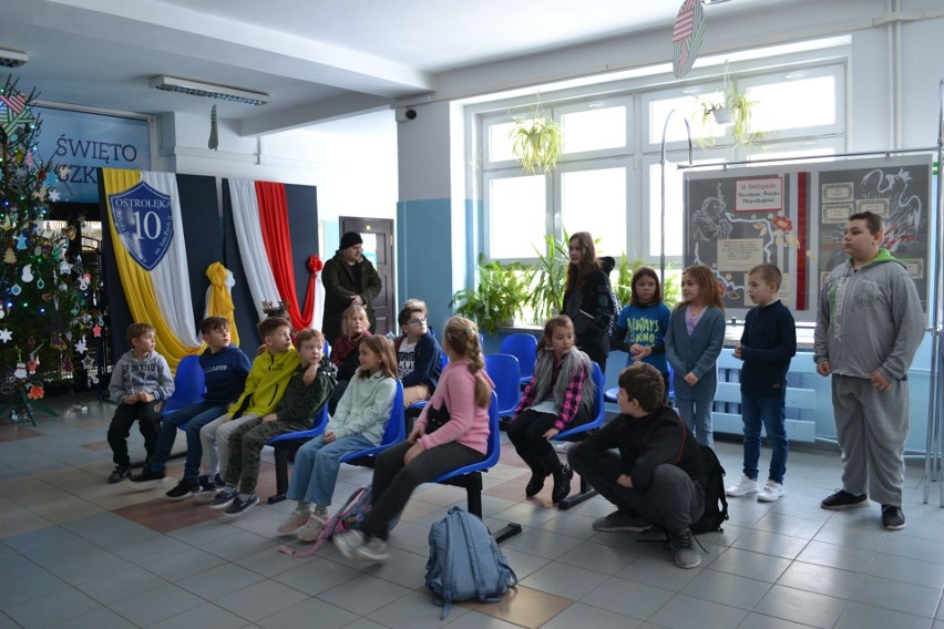 Konkurs Ekoozdoba choinkowa w Szkole Podstawowej nr 10 w Ostrołęce. Prace zostaną przekazane na kiermasz